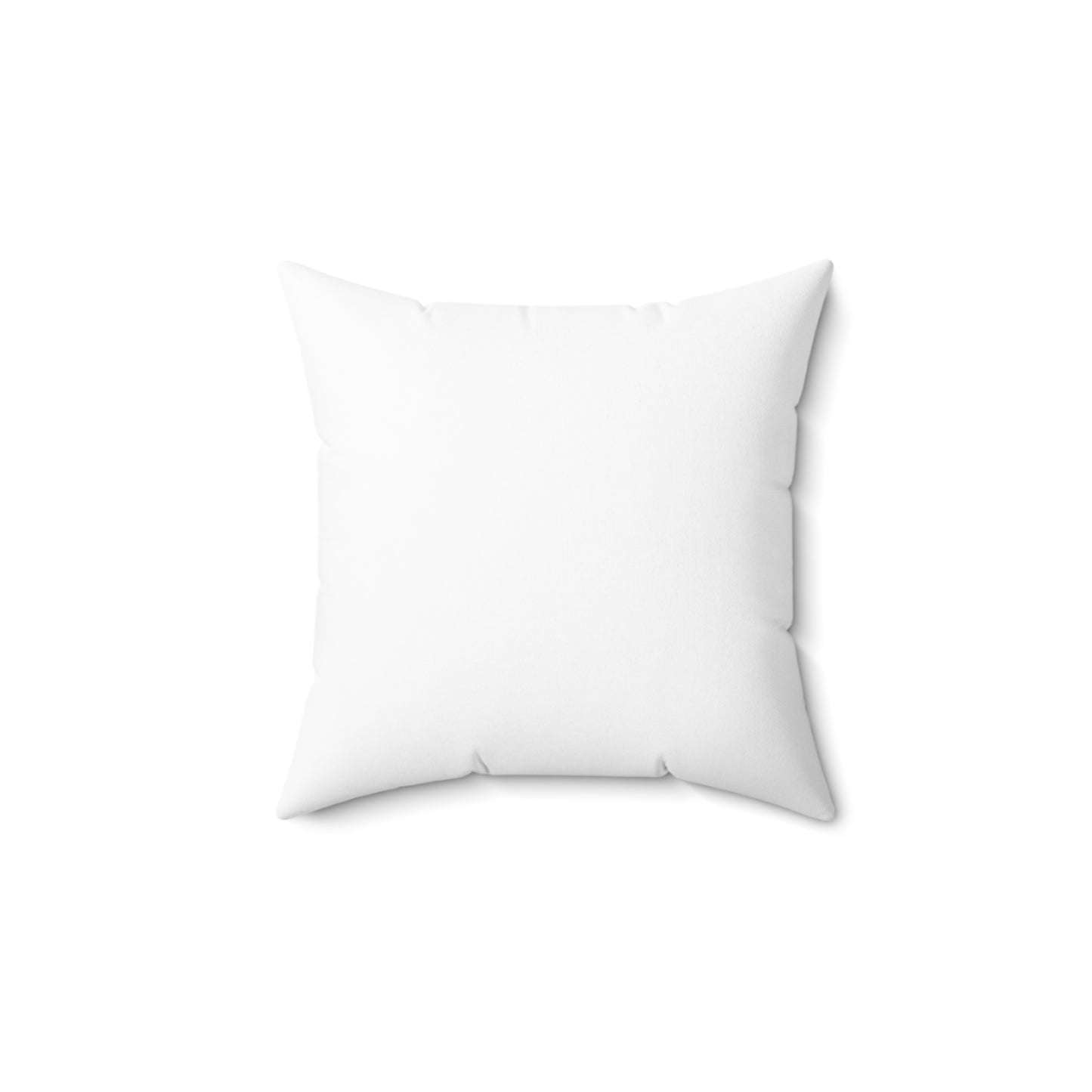 Spun Polyester Square Pillow; "Love Every day"
