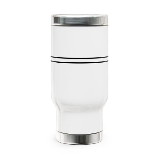 Stainless Steel Travel Mug with Handle, 14oz