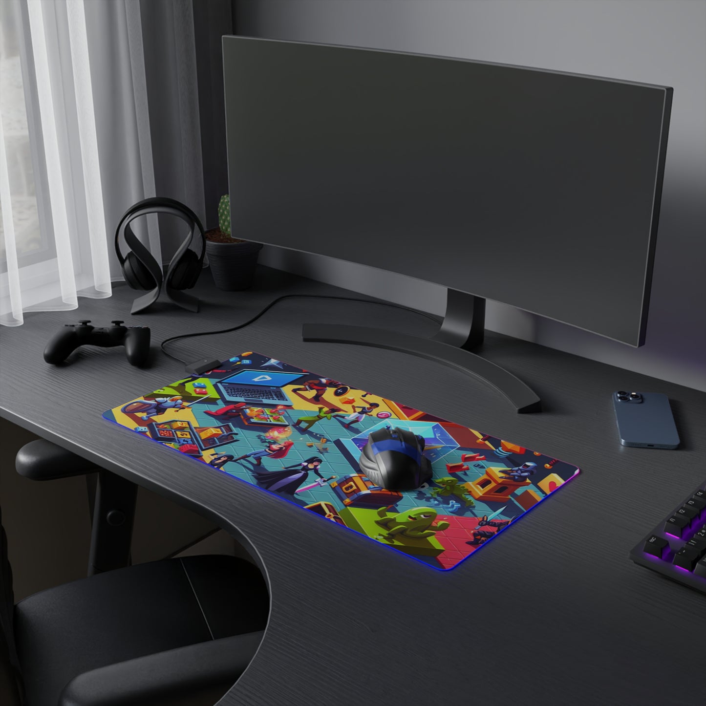 LED Gaming Mouse Pad